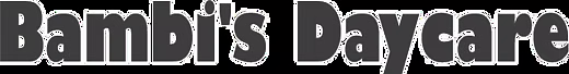 Bambi's Daycare logo